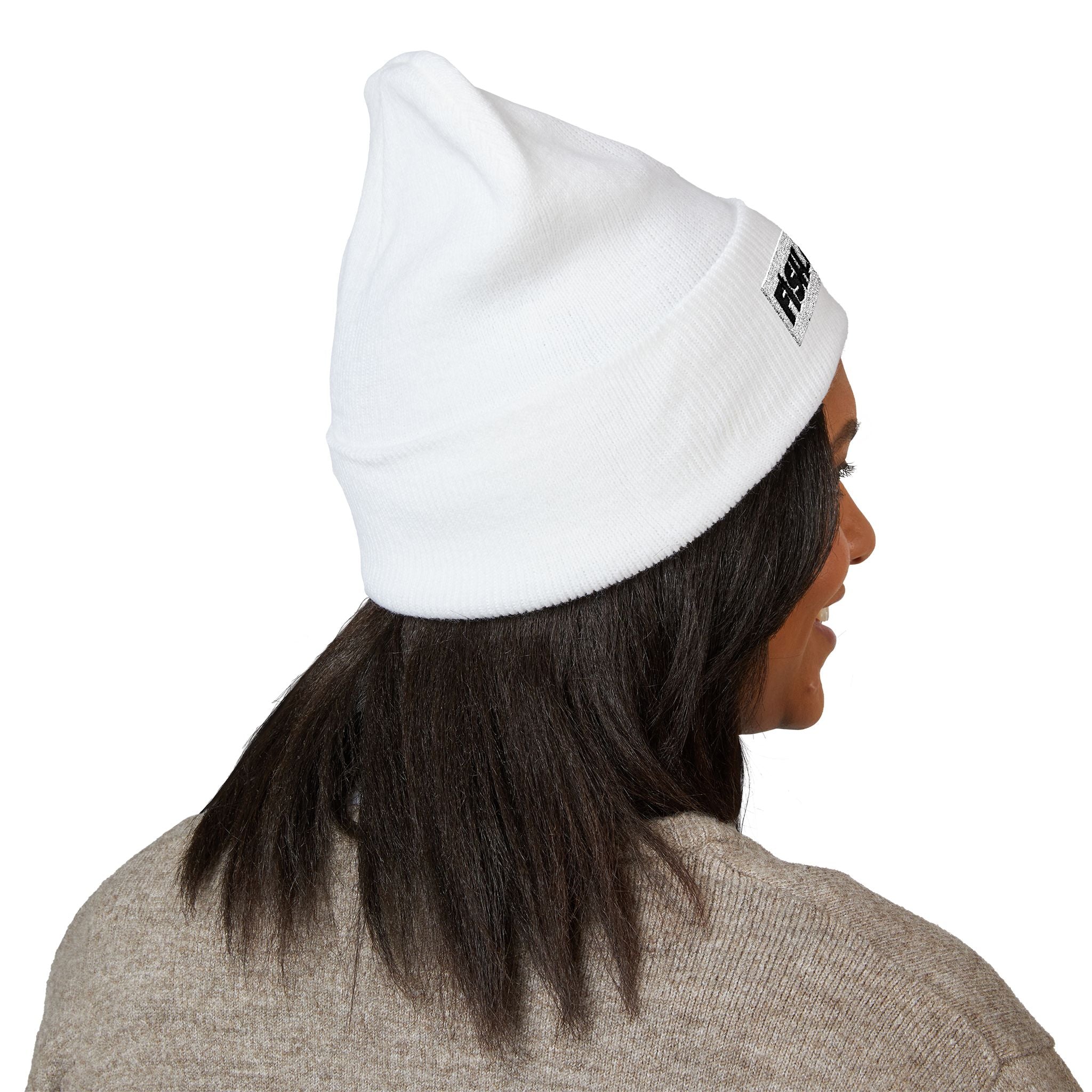 Fish.Chicago TXT Embroidered Beanie