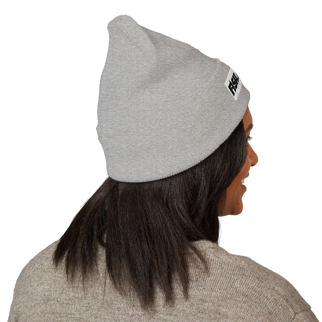 Fish.Chicago TXT Embroidered Beanie