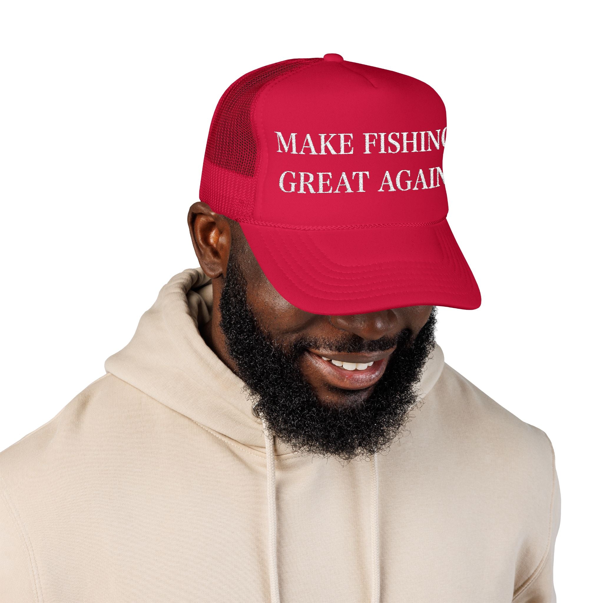 Make Fishing Great Again Foam Trucker Hat